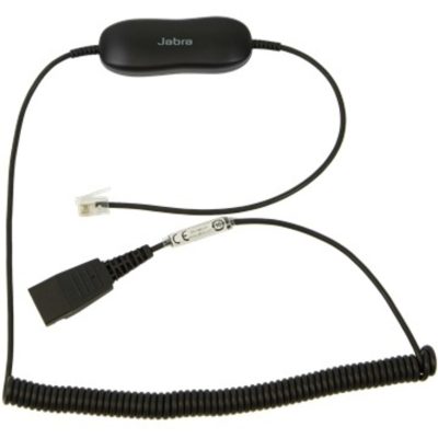 JABRA GN 1216 Avaya cord, 2m Curly