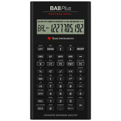 TI BA II Plus™ Professional calculator