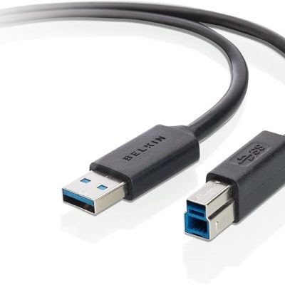 BELKIN SuperSpeed USB 3.0 USB A to USB B Cable (6-Feet)