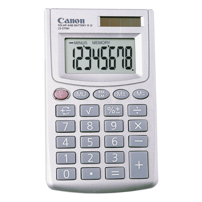Canon LS-270H Pocket Calculator