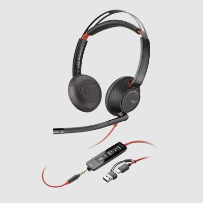 Plantronics Blackwire 5220 Stereo USB-C Corded Headset