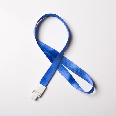 UHOO 6722 Flat 15mm Width Lanyard (12pcs/bag)_Dark Blue