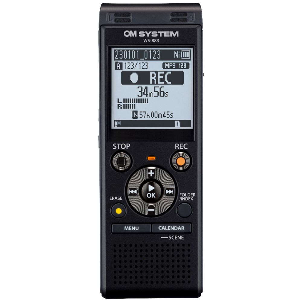 OLYMPUS WS-883 DIGITAL VOICE RECORDER WITH TRUE STEREO