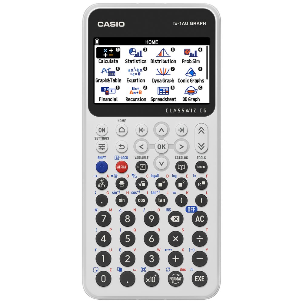 Casio FX1AU Graphing Calculator Black